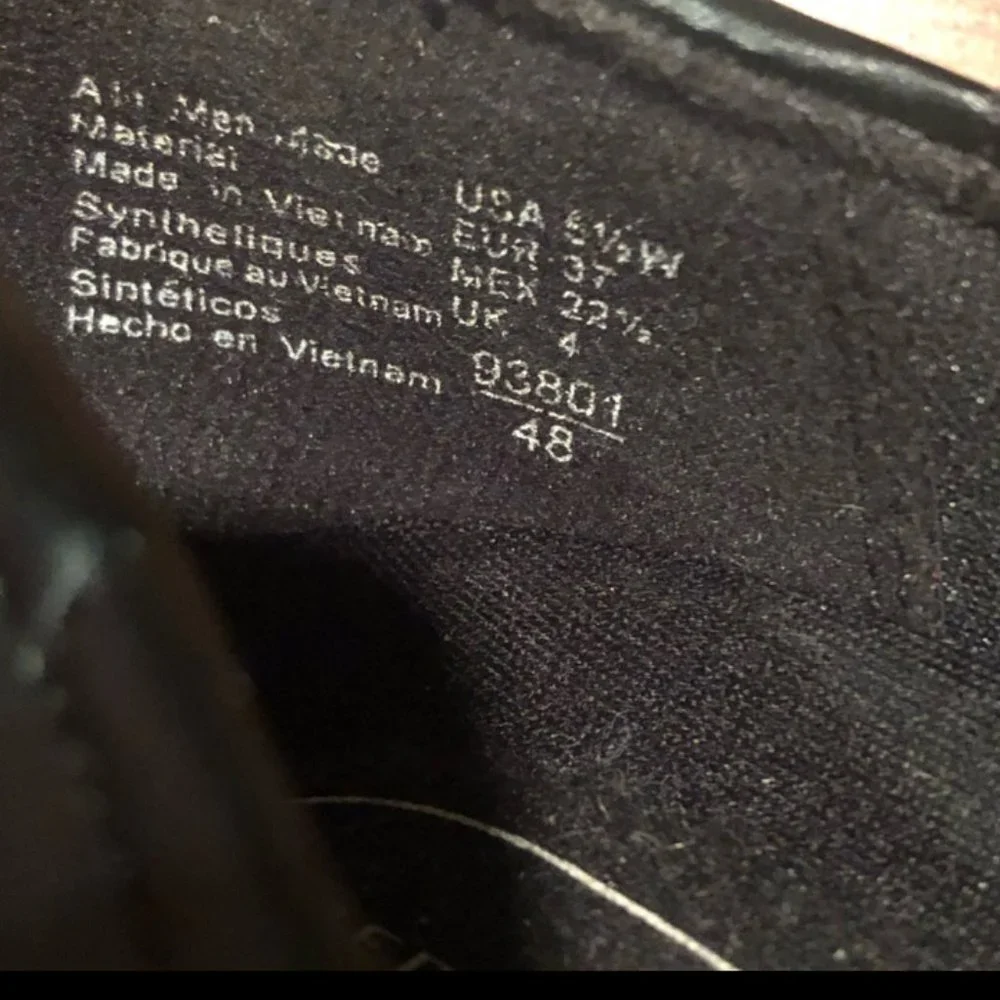 Predictions Womens Black Work Comfortable Dress Shoes Black Size 5.5 - Picture 6 of 6